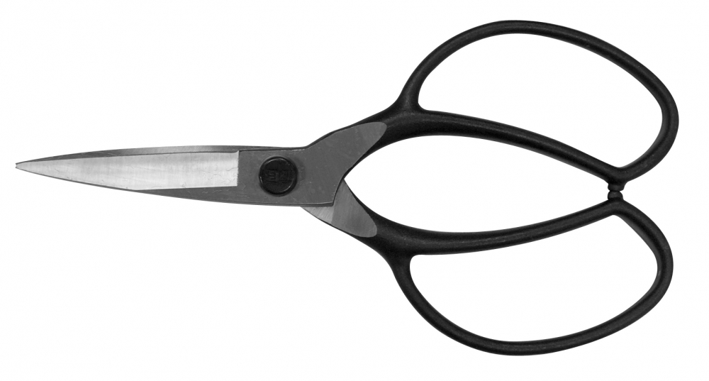 Bonsai scissors Okatsune 200: long blade and protective stopper